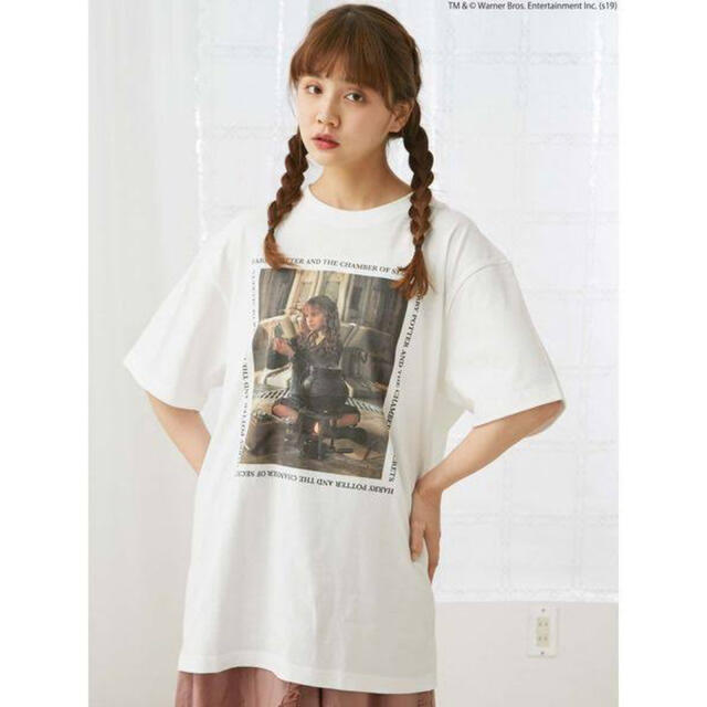 merry jenny(メリージェニー)のmerryjenny ハーマイオニーBig Tシャツ レディースのトップス(Tシャツ(半袖/袖なし))の商品写真