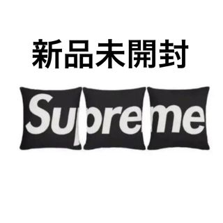 シュプリーム(Supreme)のsupreme pillows cushion  クッション　ブラック(クッション)