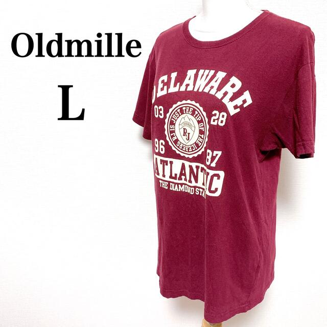 L【Oldmie】 Tシャツ ユニセックス プリントTシャツ カッコいい 男女 レディースのトップス(Tシャツ(半袖/袖なし))の商品写真