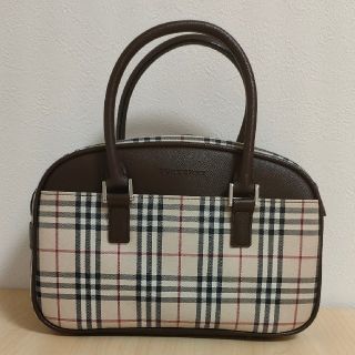 バーバリー(BURBERRY)のバーバリー ノバチェック チェック柄 ハンドバッグ(ハンドバッグ)