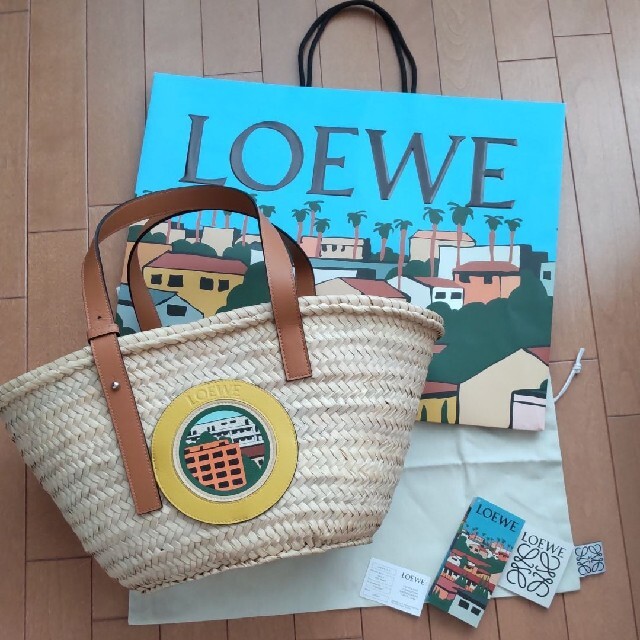 ◆新品 未使用◆LOEWE ロエベ 限定 コラボ ケン・プライス カゴバッグ