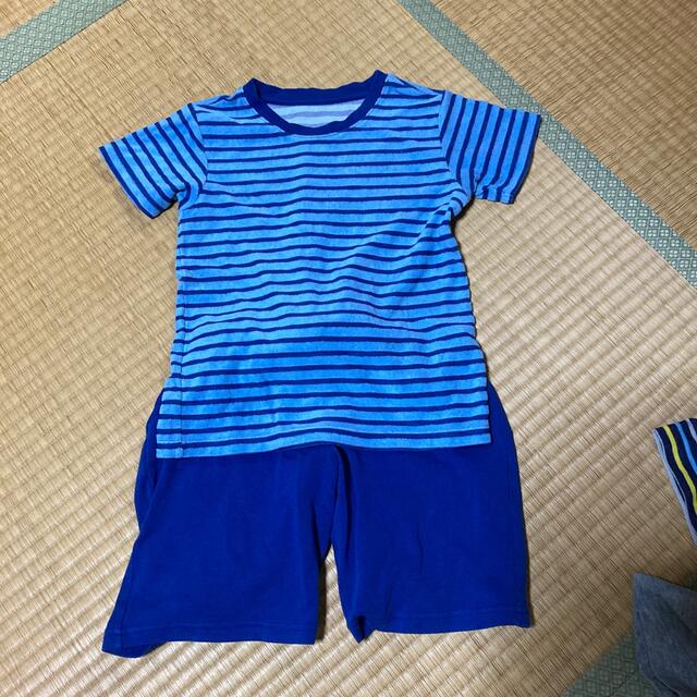 UNIQLO(ユニクロ)の半袖パジャマ　2セット キッズ/ベビー/マタニティのキッズ服男の子用(90cm~)(パジャマ)の商品写真