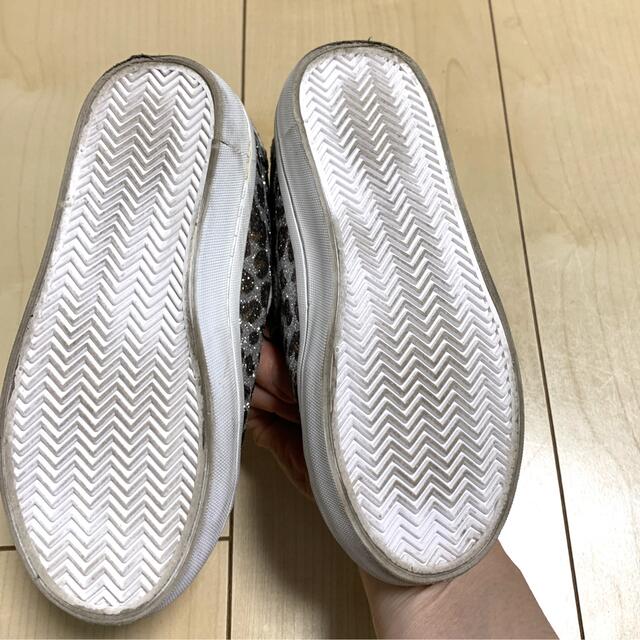 H&M(エイチアンドエム)の最終価格H&M レオパード柄　キッズスニーカー　27インチ(16.7cm) キッズ/ベビー/マタニティのキッズ靴/シューズ(15cm~)(スニーカー)の商品写真