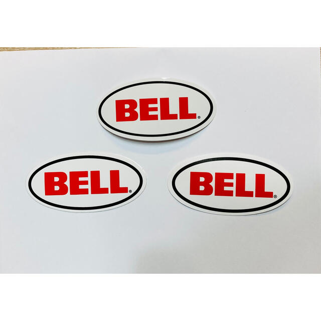 BELL(ベル)の【非売品】BELL　ヘルメット　シール　ステッカー　3枚セット 自動車/バイクのバイク(ステッカー)の商品写真