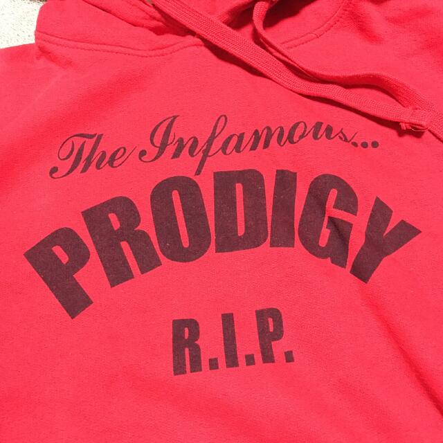 INFAMOUS PRODIGY R.I.P. HOODIE (RED/XL)