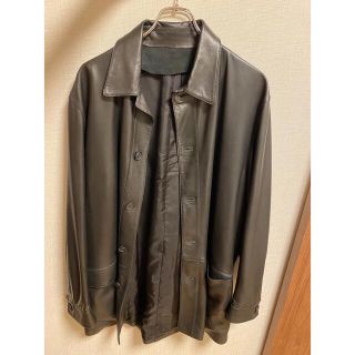 【美品】【古着】【vintage】LOEWE ロエベ レザージャケットの