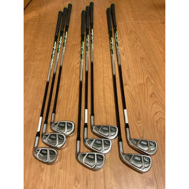 Callaway Golf - エピックスターアイアン8本セット(5-P.A.G)の通販 by