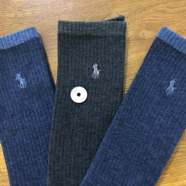 POLO RALPH LAUREN(ポロラルフローレン)の新品ポロラルフローレン メンズハイスソックス　靴下 3足セット510 メンズのレッグウェア(ソックス)の商品写真