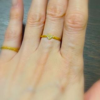 AHKAH - AHKAH 🏻💕ハートパヴェリング💍の通販 by SHOP ttt