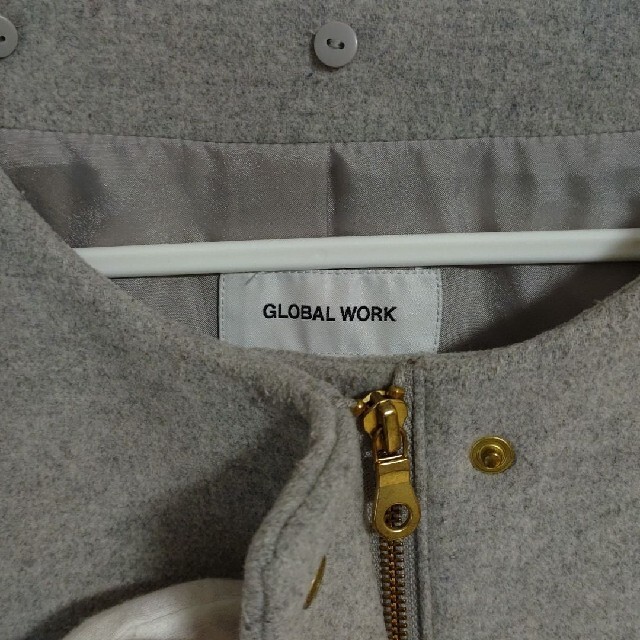 GLOBAL WORK(グローバルワーク)のGLOBAL WORK メルトン コート レディースのジャケット/アウター(ロングコート)の商品写真