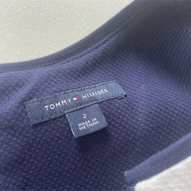 TOMMY HILFIGER(トミーヒルフィガー)のトミーヒルフィガー　ワンピース　ネイビー　ハイピング　マリン レディースのワンピース(ひざ丈ワンピース)の商品写真