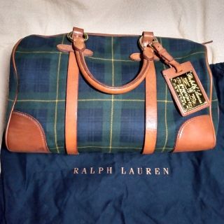 ポロラルフローレン(POLO RALPH LAUREN)のポロラルフローレン　ビンテージミニボストンバッグ(ボストンバッグ)