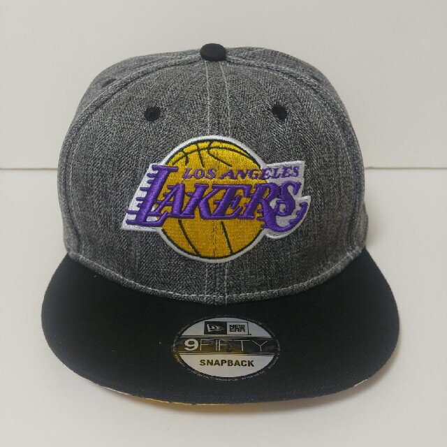 NEW ERA(ニューエラー)の新品 未使用品 NEW ERA製 キャップ NBA ロサンゼルス レイカーズ メンズの帽子(キャップ)の商品写真