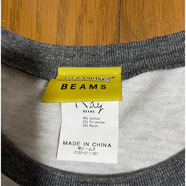 BEAMS(ビームス)のbeams 七分袖Tシャツ レディースのトップス(Tシャツ(長袖/七分))の商品写真