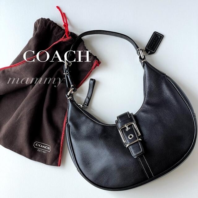 美品】COACH コーチ オールレザーバック ハンプトンズ ワンショルダー