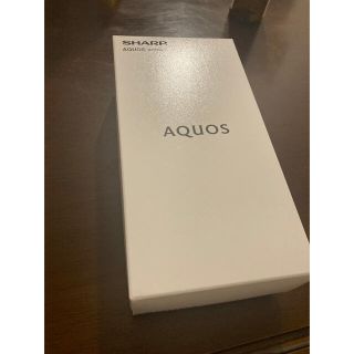 アクオス(AQUOS)のAQUOS Sense4 Plus パープル　新品未使用(スマートフォン本体)