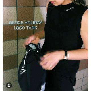 ホリデイ(holiday)のOFFICE HOLIDAY ホリデイ LOGO TANK(タンクトップ)