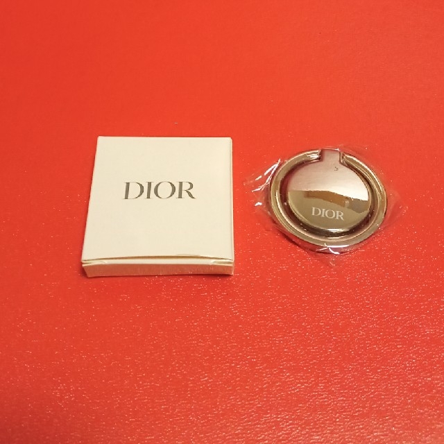 Dior(ディオール)のディオール　スマホリング　ノベルティ スマホ/家電/カメラのスマホアクセサリー(その他)の商品写真