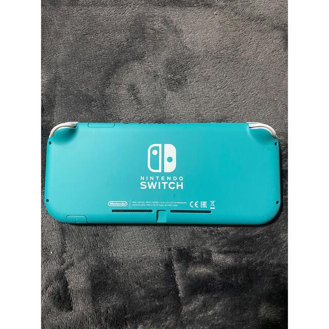 Nintendo Switch(ニンテンドースイッチ)のNintendo Switch ライト　ターコイズ エンタメ/ホビーのゲームソフト/ゲーム機本体(携帯用ゲーム機本体)の商品写真