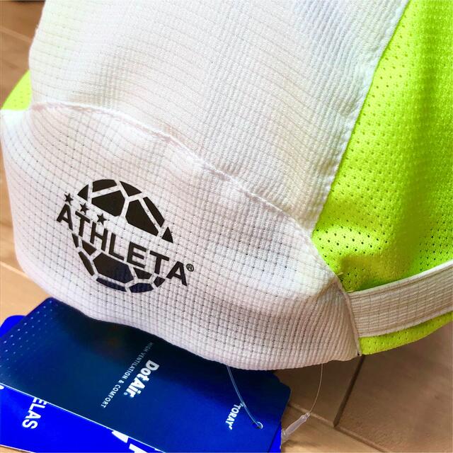 ATHLETA(アスレタ)のATHLETAアスレタジュニアプラクティスキャップ05283Jホワイト子供帽子 スポーツ/アウトドアのサッカー/フットサル(その他)の商品写真