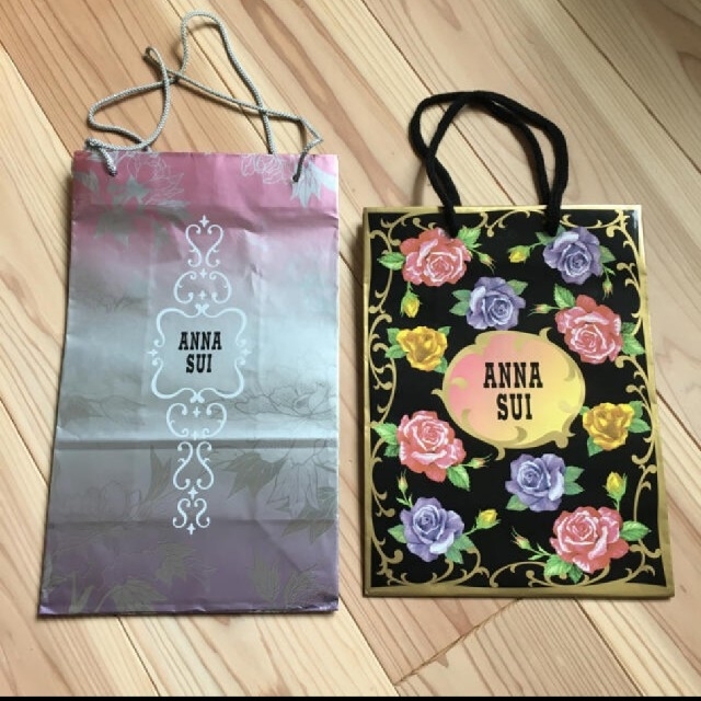 ANNA SUI(アナスイ)のANNA SUI ショップバック２つセット レディースのバッグ(ショップ袋)の商品写真