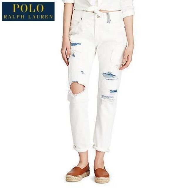 POLO RALPH LAUREN(ポロラルフローレン)の新品 定価3.7万 ラルフローレン Astor スリム　ボーイフレンド ジーンズ レディースのパンツ(デニム/ジーンズ)の商品写真