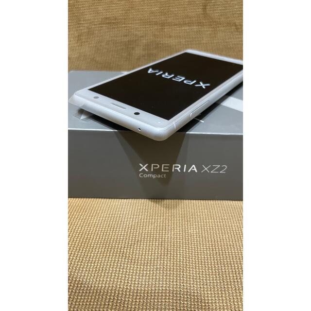 未使用　Sony Xperia XZ2 Compact SO-05K ホワイト