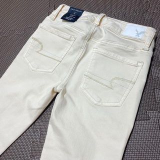 アメリカンイーグル(American Eagle)の未使用品！　アメリカンイーグル　スーパーストレッチ　ジェギング　00ショート(スキニーパンツ)