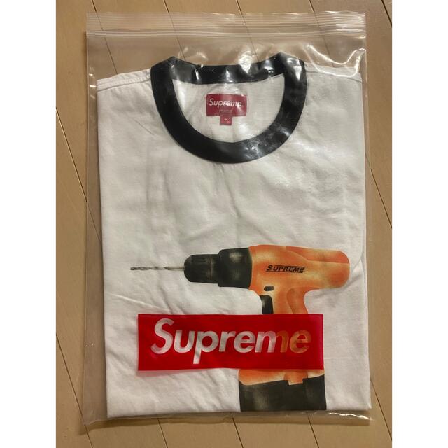 Supreme 19ss Drill Ringer Tee ドリル　Tシャツ