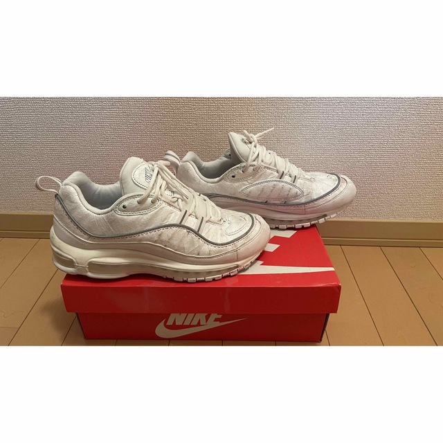 NIKE(ナイキ)の【美品！】NIKE WMNS AIR MAX 98 "WHITE/MULTI" メンズの靴/シューズ(スニーカー)の商品写真