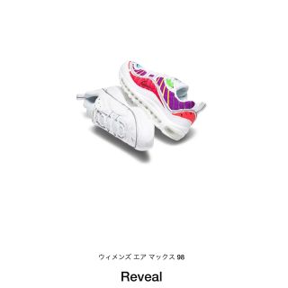 ナイキ(NIKE)の【美品！】NIKE WMNS AIR MAX 98 "WHITE/MULTI"(スニーカー)