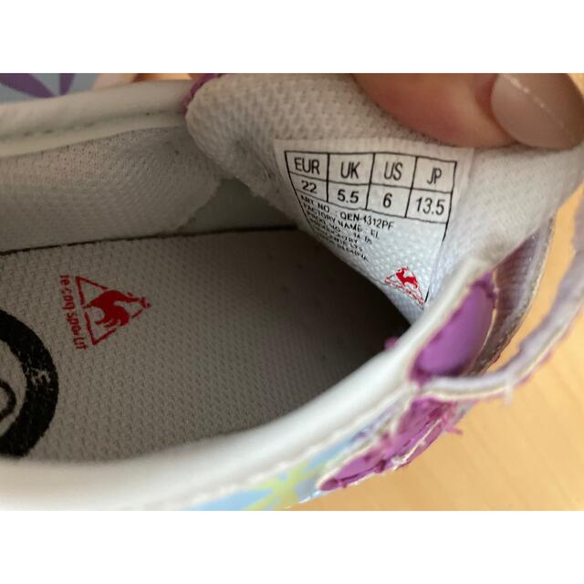 le coq sportif(ルコックスポルティフ)のルコックスポルティフ　ベビースニーカー　13.5㎝ キッズ/ベビー/マタニティのベビー靴/シューズ(~14cm)(スニーカー)の商品写真