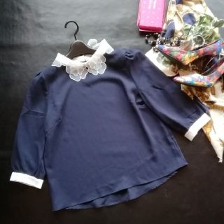 トッコ(tocco)のtoccoclset♡シフォンシャツカットソー♡(シャツ/ブラウス(長袖/七分))