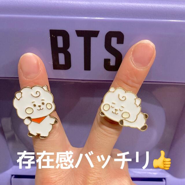 BT21(ビーティーイシビル)の新品 BT21 BTS リング 指輪 アクセサリー オンコン　アールジェイ RJ エンタメ/ホビーのタレントグッズ(アイドルグッズ)の商品写真