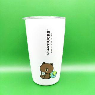 スターバックスコーヒー(Starbucks Coffee)の【台湾スタバ×LINE FRIENDS】アースデイ記念ステンレスタンブラー(タンブラー)