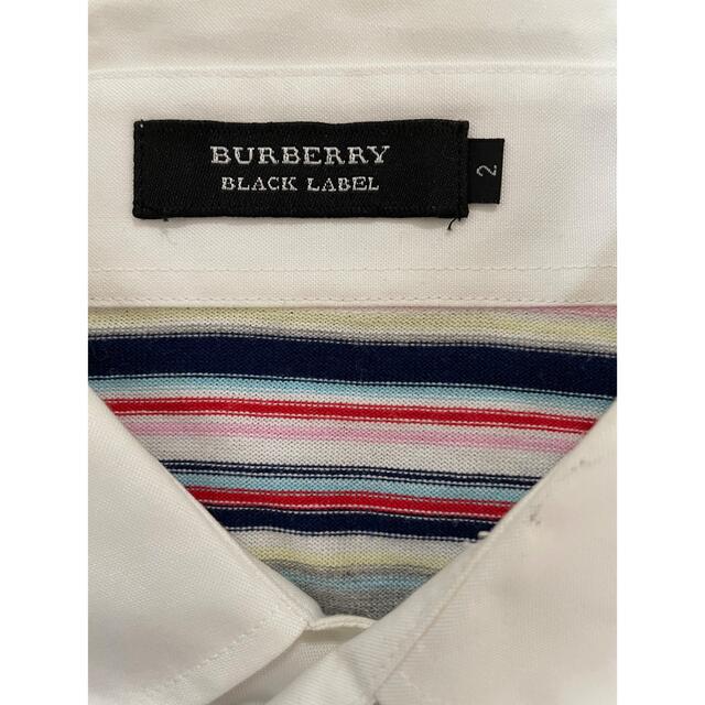 BURBERRY BLACK LABEL(バーバリーブラックレーベル)のバーバリー　ブラックレーベル　ポロシャツ　2 M メンズのトップス(ポロシャツ)の商品写真