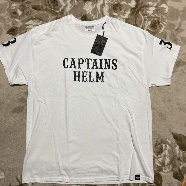CAPTAINS HELM Sunny Sider tee tシャツ XL 白