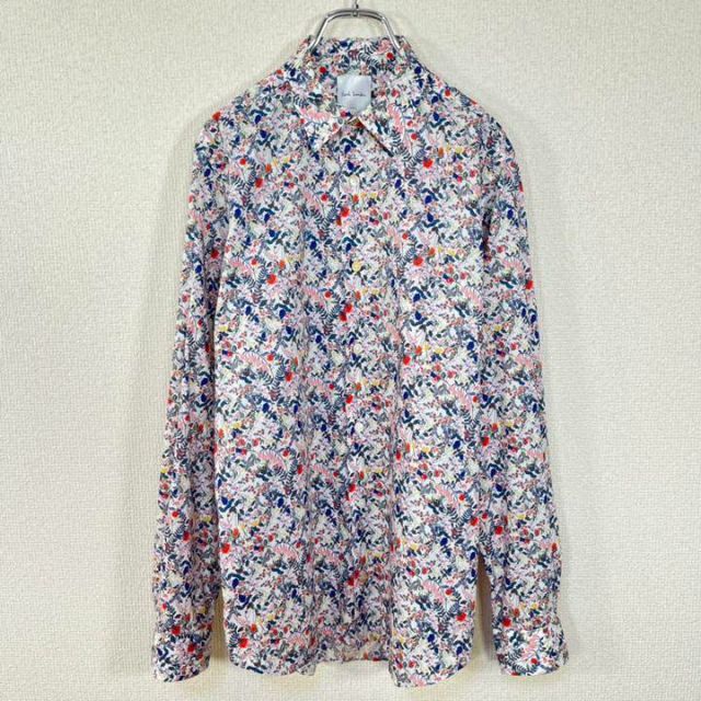 Paul Smith(ポールスミス)の【美品】ポールスミス/PaulSmith 花柄シャツ　マルチカラー　フラワー メンズのトップス(シャツ)の商品写真