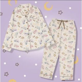 ダッフィー(ダッフィー)の完売☆ダッフィー フレンズ  東京ディズニーシー パジャマ上下 サイズL(パジャマ)