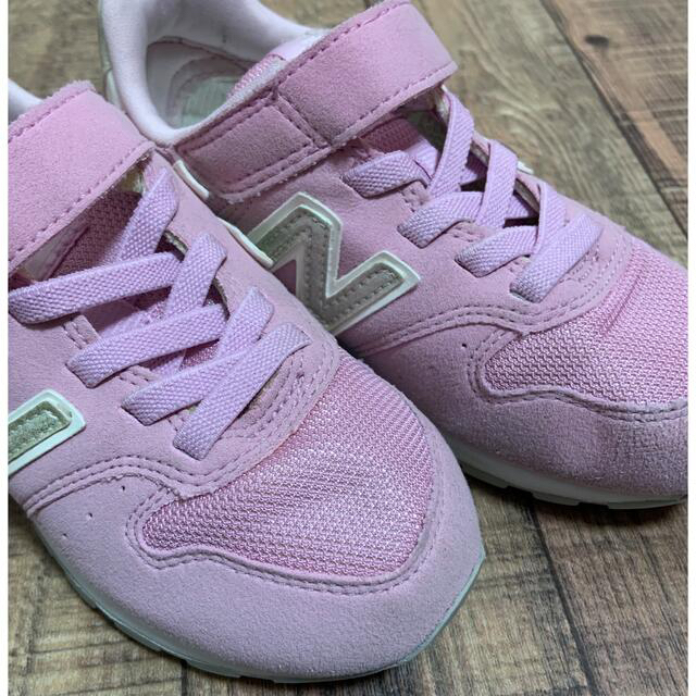 New Balance(ニューバランス)のニューバランス　YV996PRP   18.5㎝ キッズ/ベビー/マタニティのキッズ靴/シューズ(15cm~)(スニーカー)の商品写真