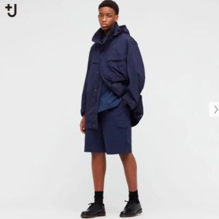 ユニクロ(UNIQLO)の【+J】ワイドフィットカーゴハーフパンツ(ショートパンツ)