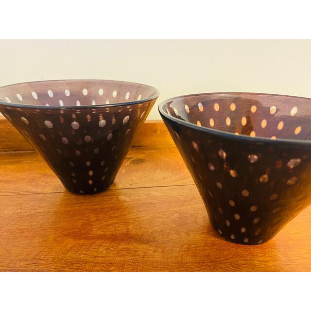 辻和美さん【美品】つぶつぶ 三角鉢2皿セット 辻和美さん【美品】つぶつぶ 三角鉢2皿セット