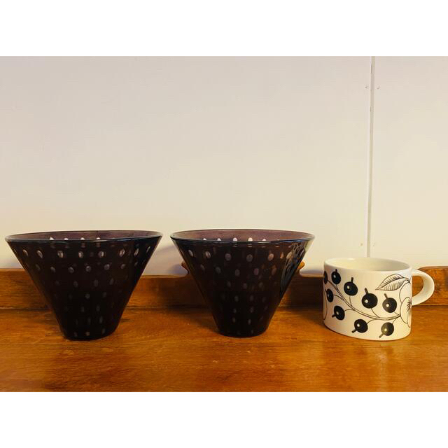 辻和美さん【美品】つぶつぶ 三角鉢2皿セット 辻和美さん【美品】つぶつぶ 三角鉢2皿セット