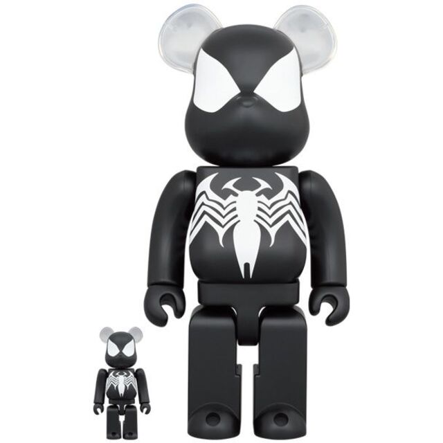 ベアブリックスパイダーマンBE@RBRICK SPIDER-MAN BLACK COSTUME 100％