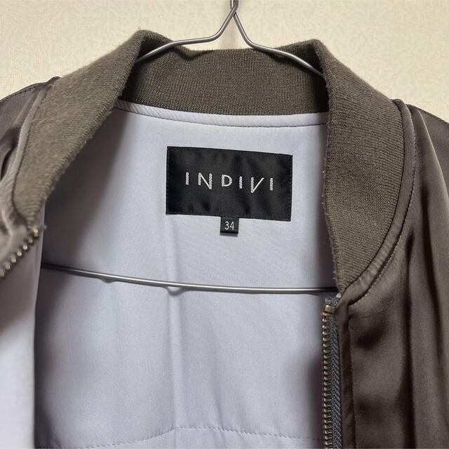 INDIVI(インディヴィ)のINDIVI ジャケット レディースのジャケット/アウター(ミリタリージャケット)の商品写真