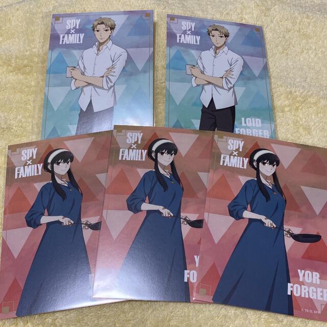 spy×family クリアファイル ポストカード ステッカー 4