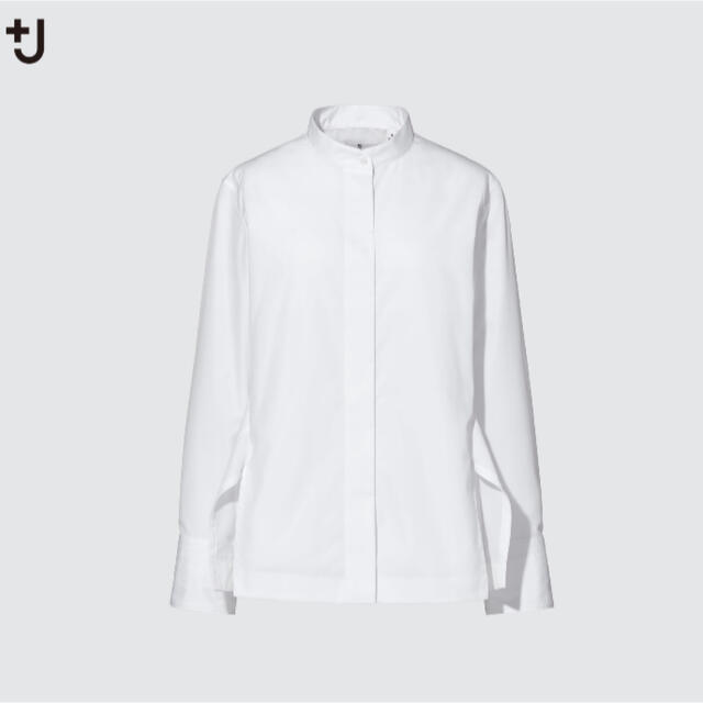 UNIQLO(ユニクロ)のUNIQLO ＋Ｊブラウス　新品タグ付き レディースのトップス(シャツ/ブラウス(長袖/七分))の商品写真