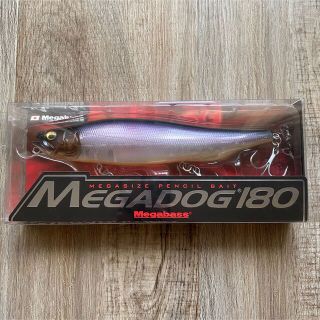 メガバス(Megabass)のメガバス　メガドッグ　シーバス　ビッグベイト　ペンシルベイト　コノシロ(ルアー用品)