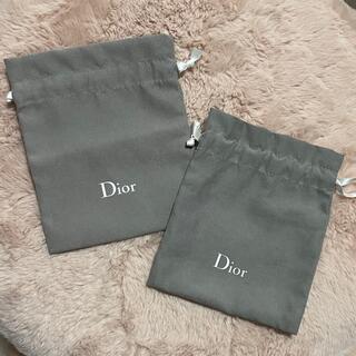 ディオール(Dior)のディオール　巾着袋　2枚(ラッピング/包装)