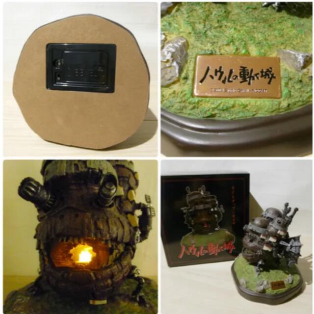 新品 ジブリ グッズ ライトアップジオラマ ハウルの動く城 カルシファー 発光 新品 ジブリ グッズ ライトアップジオラマ ハウルの動く城 カルシファー 発光